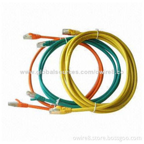 Computer use cat6 patch cord with best price, round and flat typeNew